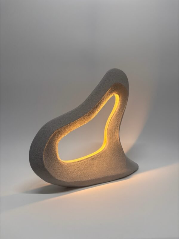 Lámpara Napoli encendida